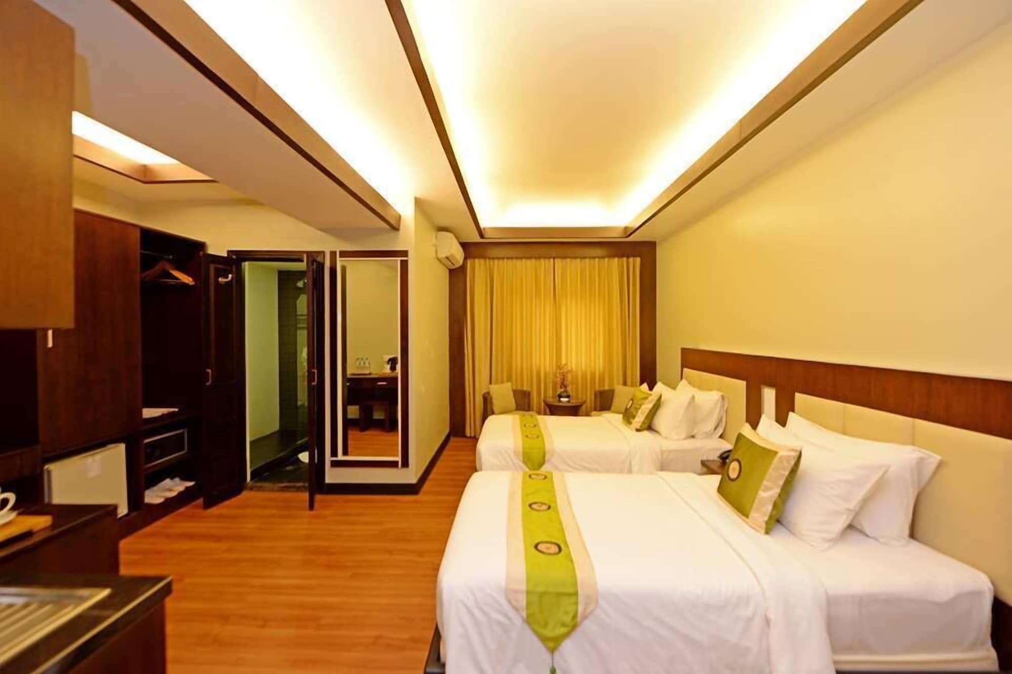Hotel Shwe Gone Daing, Rangoon Buitenkant foto